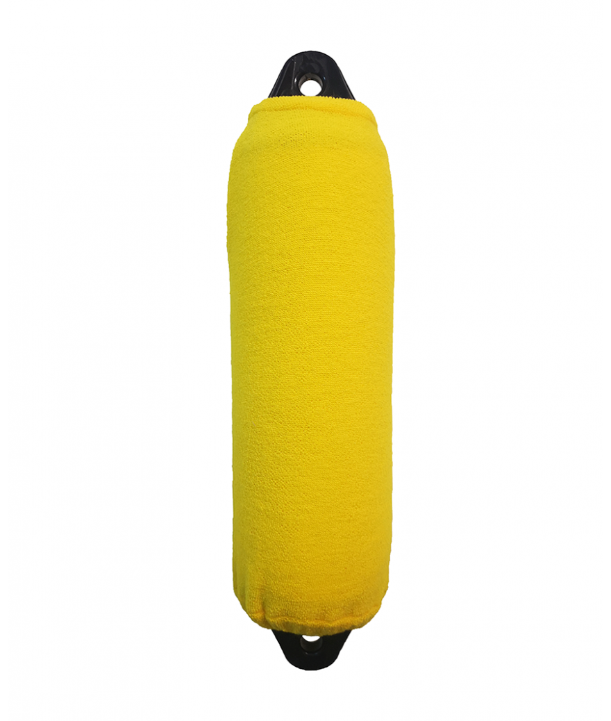 Long and embroidered fender covers in double thickness.